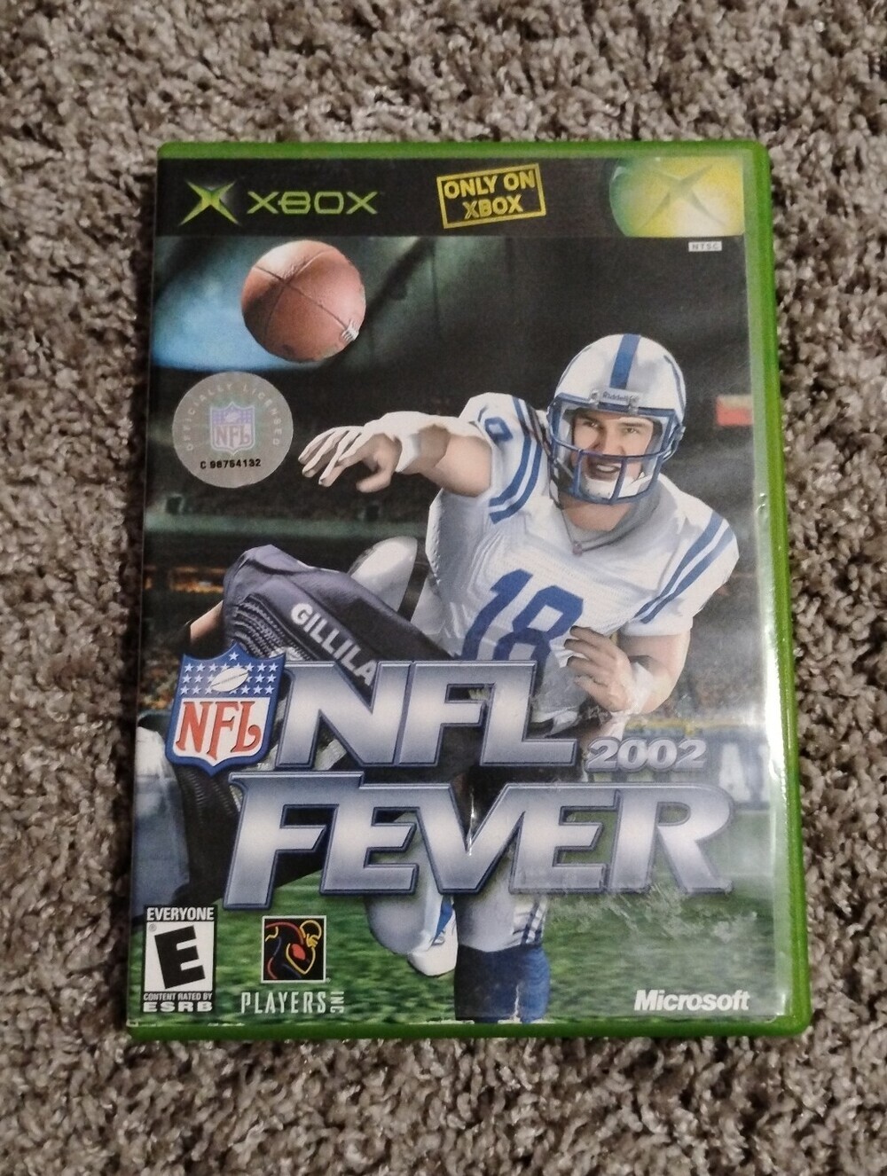 NFL Fever 2002 (Original Xbox) - Disc & Case